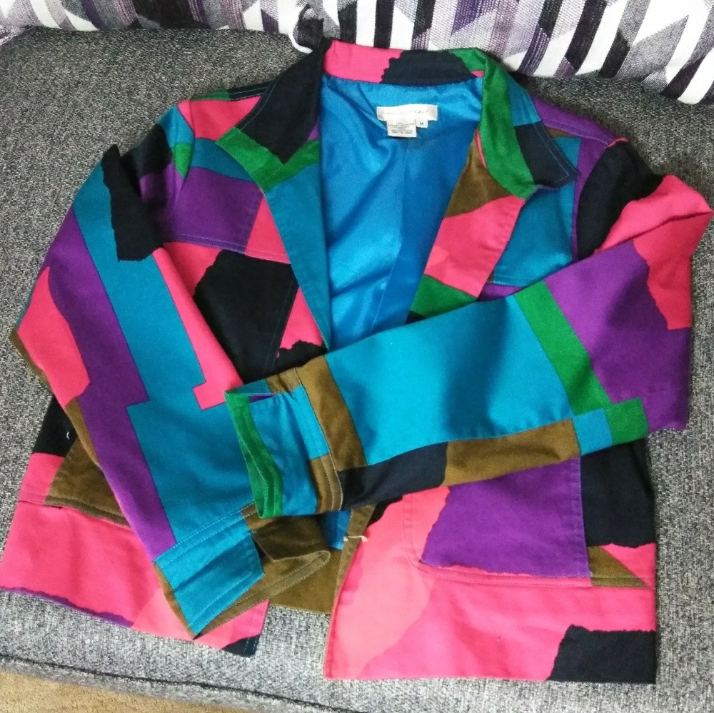 Multi colored jacket